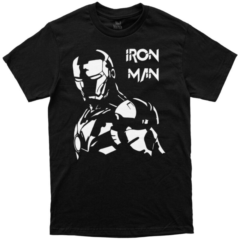 B&W IRON MAN MAJICA