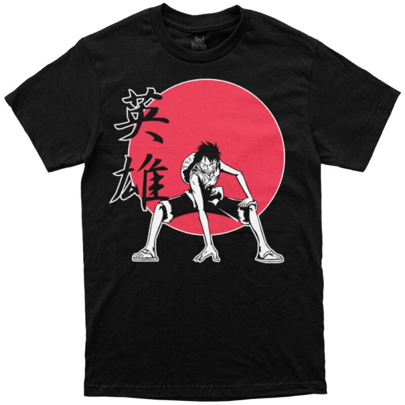RED SUN LUFFY MAJICA