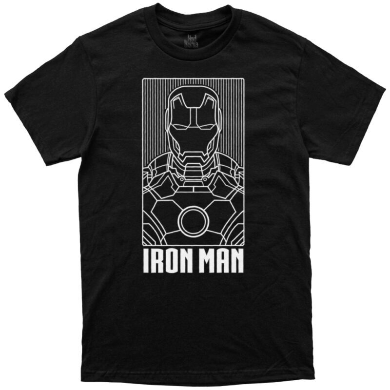 IRON MAN BW MAJICA